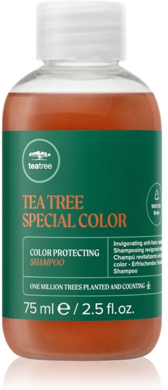 Paul Mitchell Tea Tree Special Color Color Protecting Shampoo shampoing rafraîchissant pour cheveux colorés 75 ml