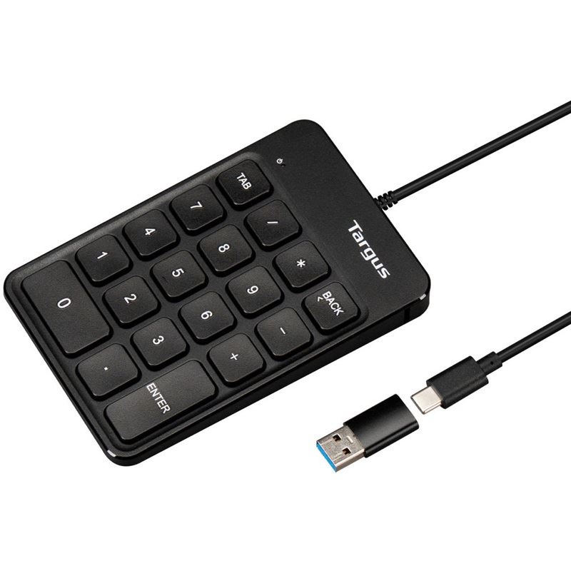 TARGUS USB WIRED KEYPAD KEYPAD BLACK