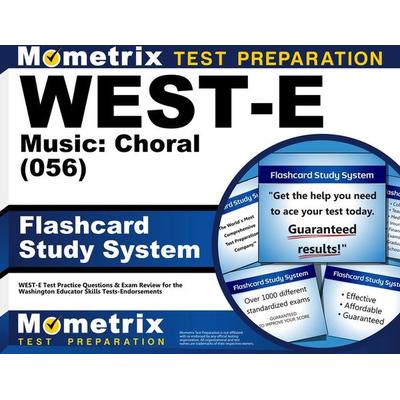 West-E Music: Choral (056) Flashcard Study System, Nonbook von , Mometrix Media Llc, 978-1-5167-1129-1