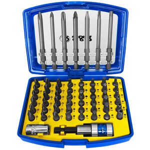 S&R Bitset 251512757, 57-teilig, Schlitz, Kreuz, Torx, Innensechskant