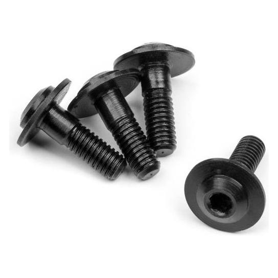 HPI Jumpshot - MOTOR SCREW M3X9MM (4PCS) (115323)