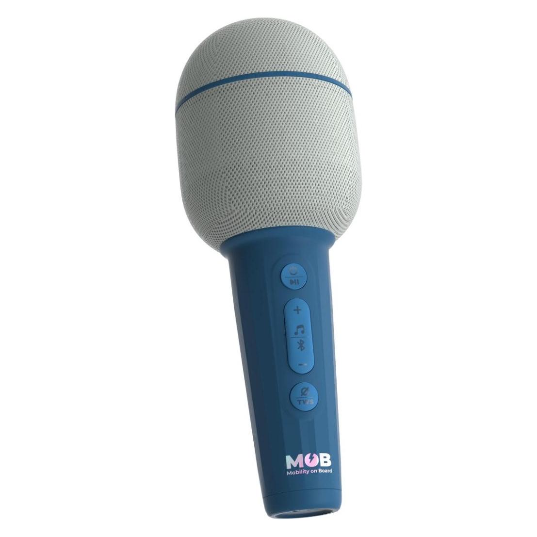MOB Karaoke-Mikrofon Groovy Dunkelblau (GROOV-DKBL-01)