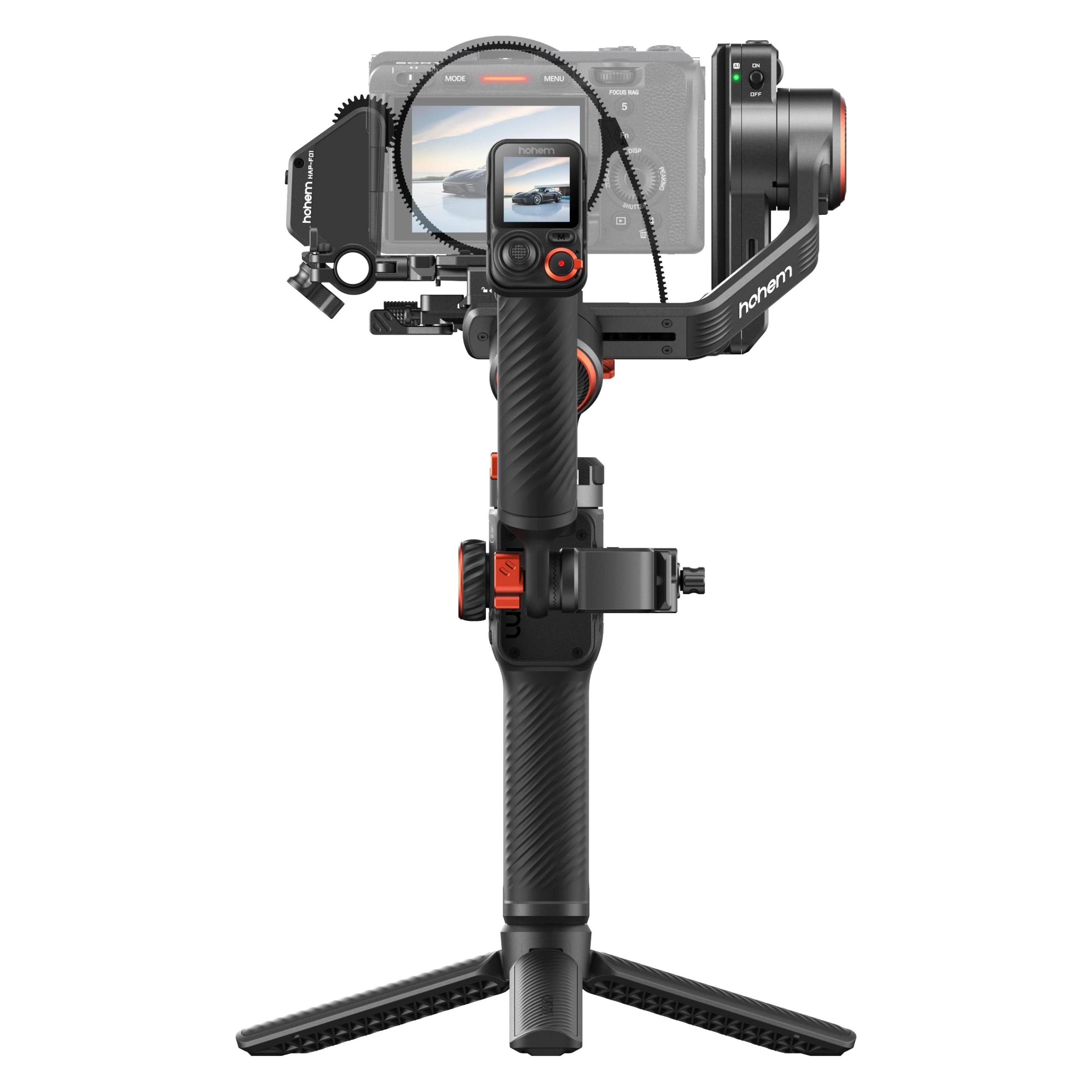 Hohem Camera & Phone Gimbal (Actionkamera, Kompaktkamera, Smartphone, Spiegelreflexkamera, 2.50 kg) (HCG-MT3PK)