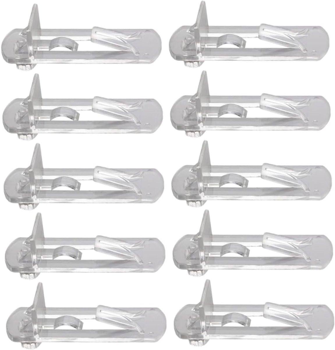 30 stuks Transparante Plankdragers voor Meubelmontage