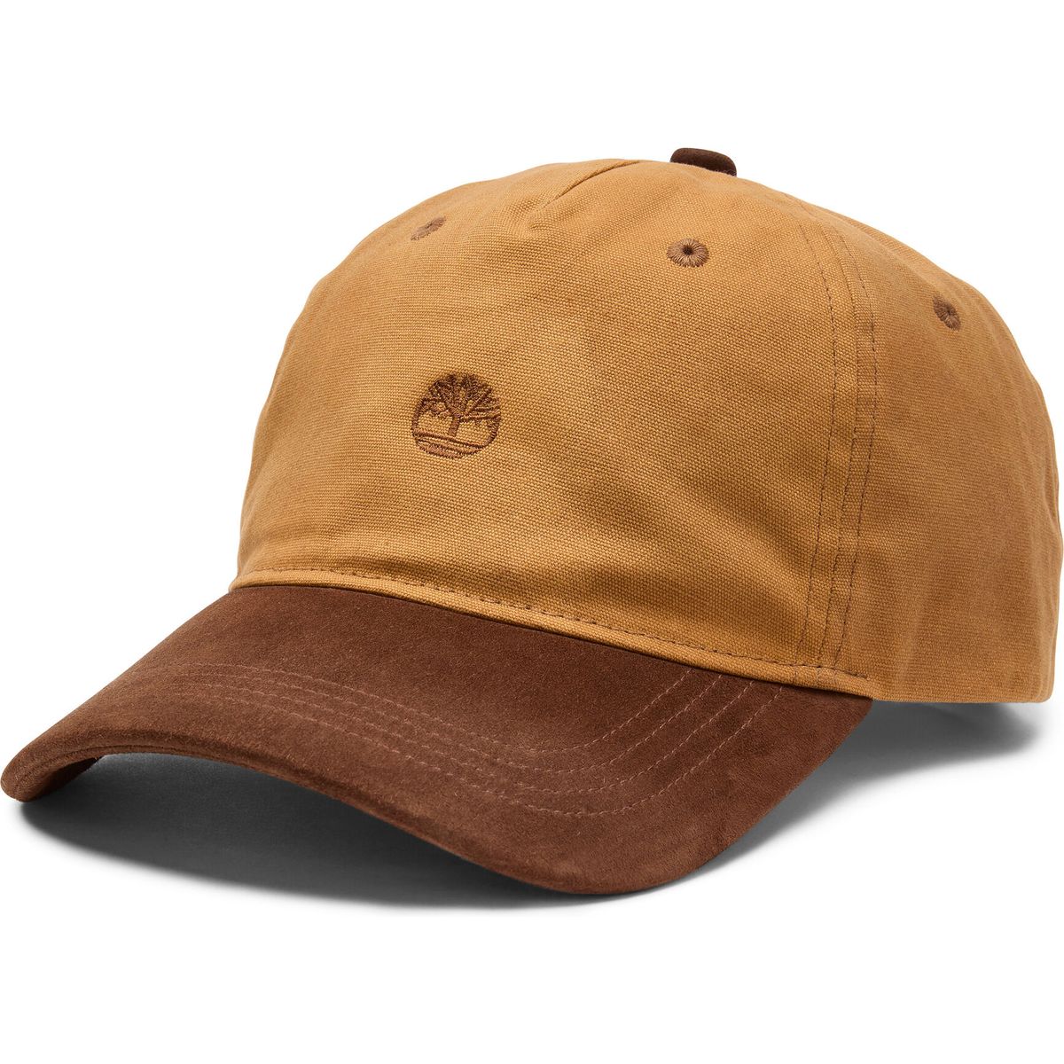Timberland Mens Waxed Canvas Baseball Cap wheat OS TB0A67QP2311-OS