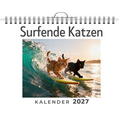 Surfende Katzen