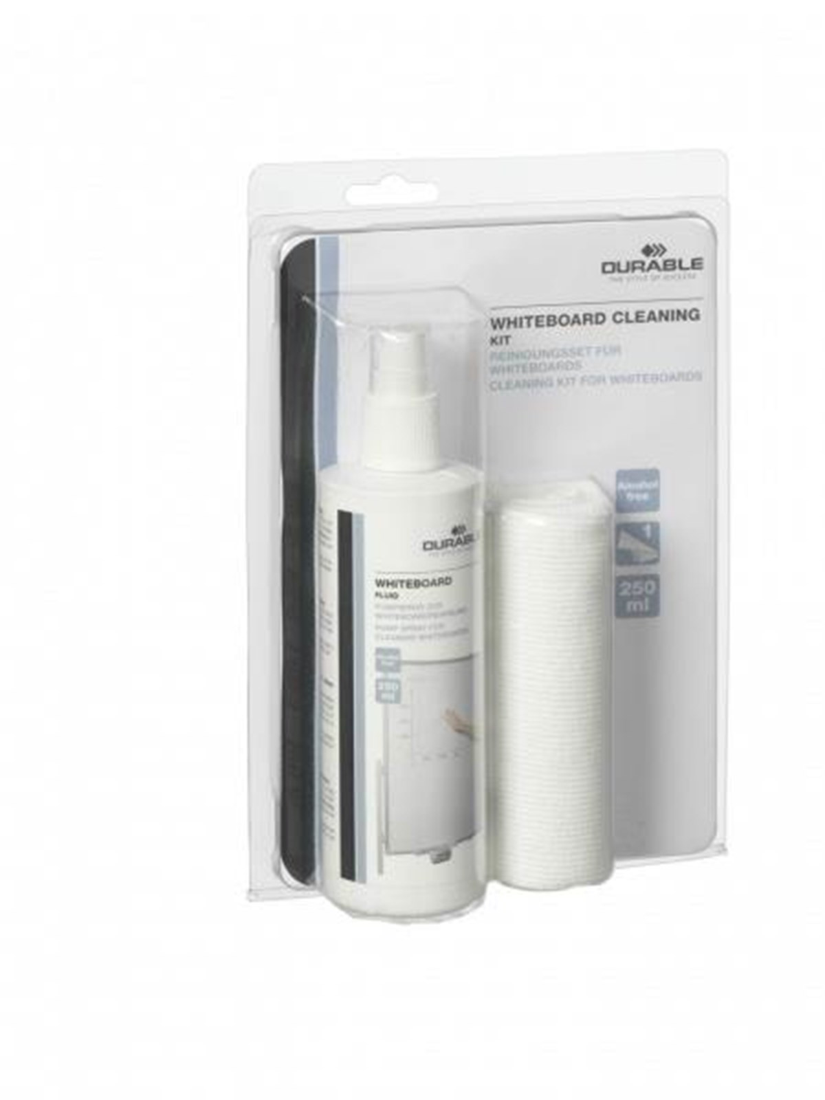 DURABLE Reinigungsset WHITEBOARD CLEANING KIT