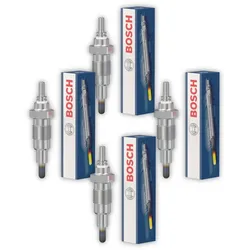 4x Glühkerze BOSCH 0 250 200 021