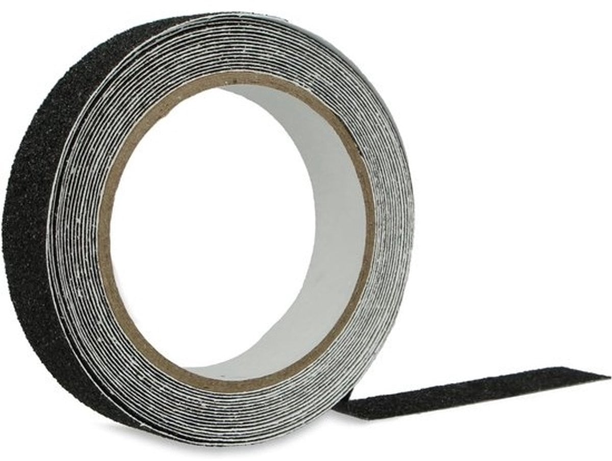 Zelfklevende Antislip Tape voor Trappen en Hellingen - Zwart en Vochtbestendig