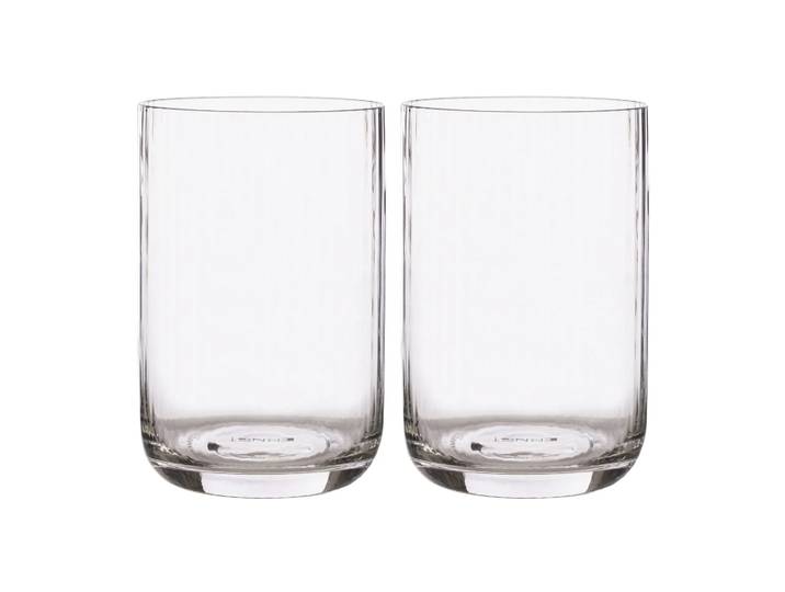 ERNST 2 verres à boire Ernst rainurés 50 cl