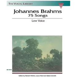 Johannes Brahms: 75 Songs: The Vocal Library, Sachbücher von Richard Walters