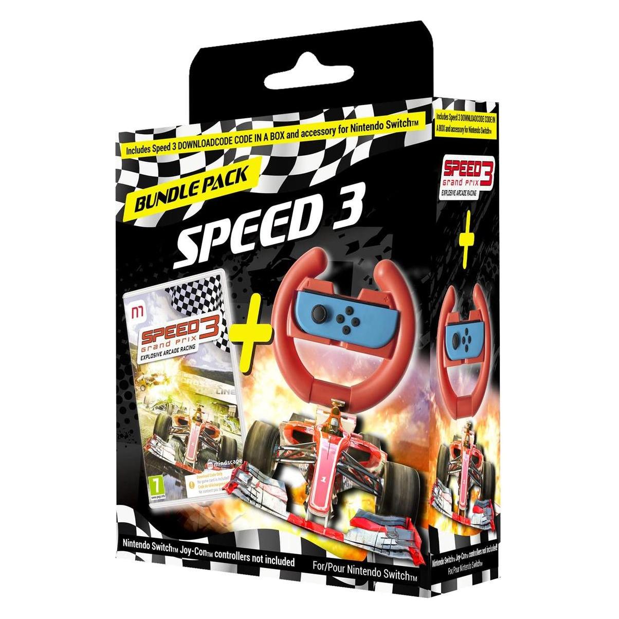 Mindscape Speed 3 Racer Bundle (Code in Box) (Switch, Switch Lite, Switch OLED, DE, EN, ES, FR, Niederländisch) (8720256139980)