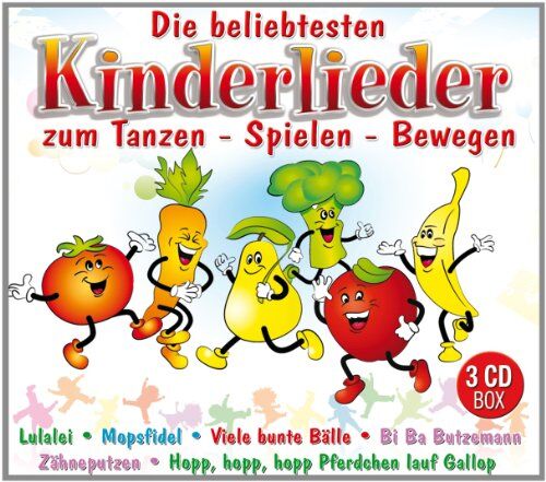 Various - Die beliebtesten Kinderlieder zum Tanzen - Spielen - Bewegen - Preis vom 11.10.2026 03:10:56 h