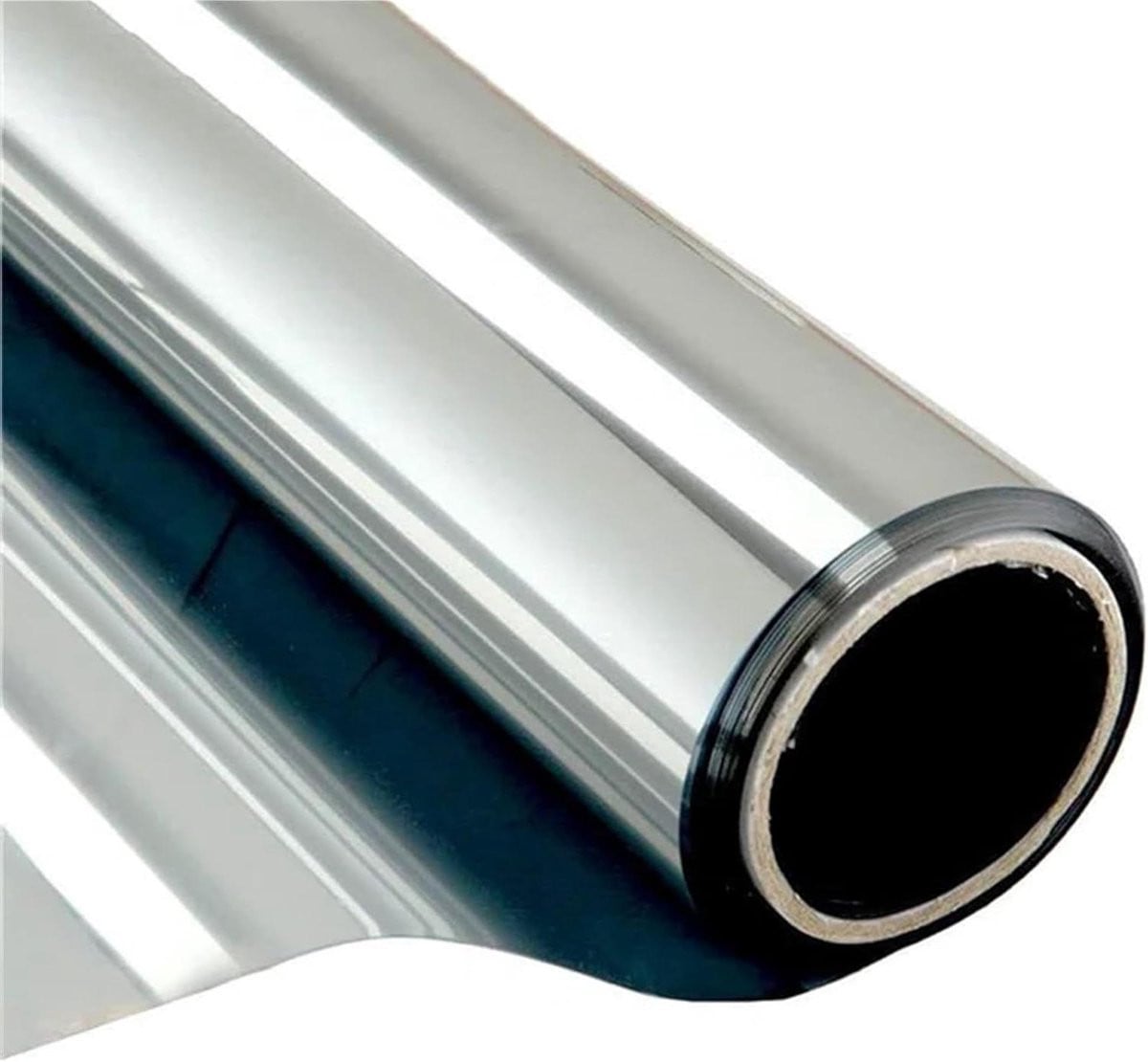 Zilveren Statische Privacy Raamfolie - 45 x 200 cm