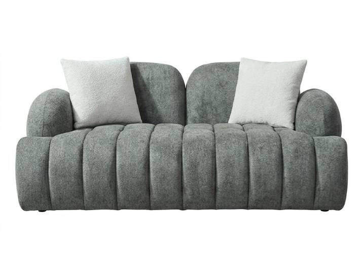 JVmoebel 2-Sitzer Grünes weiches 2-Sitzer-Sofa modern Stoffsofa hohe Qualität, 1 Teile, Made in Europa