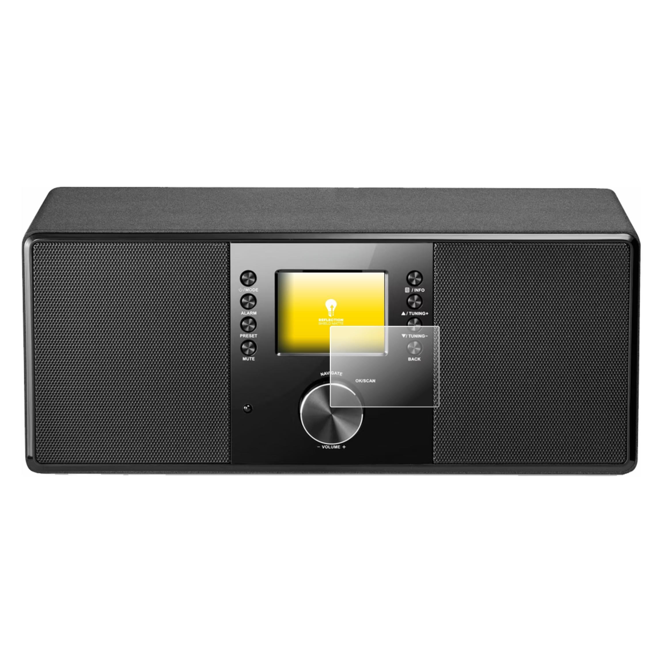 upscreen Schutzfolie für Karcher DAB 7000i Displayschutz Displayschutzfolie Folie Matt Entspiegelungsfolie (2964937)