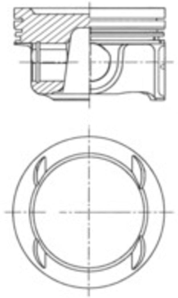 Kolben KOLBENSCHMIDT 41784620