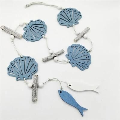 Uplift Picks Nautical Fishing Net Wall Decor Mediterranean Style Hanging Net For Home And Party Decoration 05