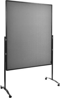 Moderationswand Legamaster PREMIUM PLUS mobile, Textil, grau