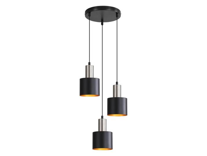 ZMH Pendelleuchte Michael 22/12/173.5 cm, Schwarz, Metall, Vintage, E27, 12x173.5x22 cm, Lampen & Leuchten, Innenbeleuchtung, Hängeleuchten, Pendelleuchten