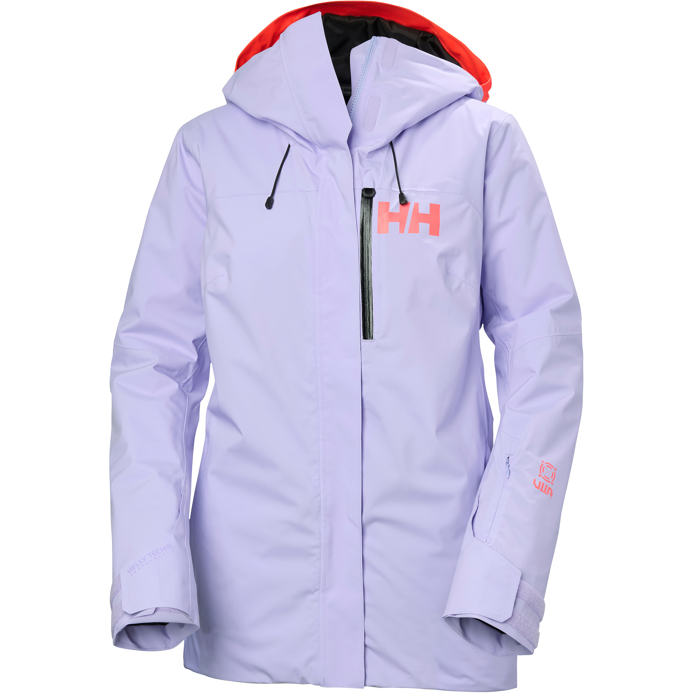 Helly Hansen Powshot Damen Isolationsjacke lila Größe L Skifahren Wasserabweisend