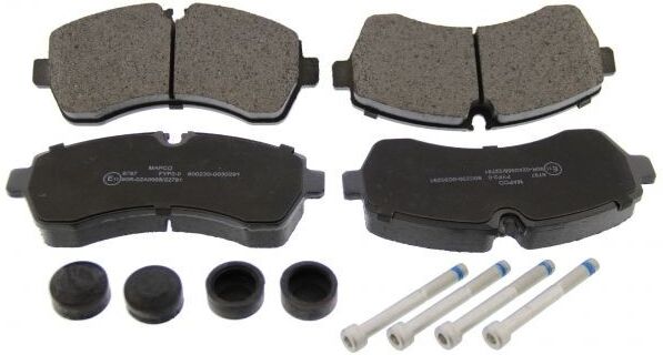 MAPCO 6797 Brake pad set