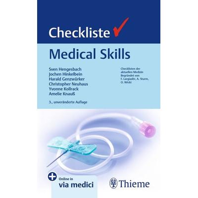 Checkliste Medical Skills, Set von , Thieme, 978-3-13-245932-8