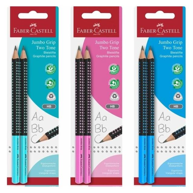 Faber-Castell Jumbo Grip (B, 2x) (111993)