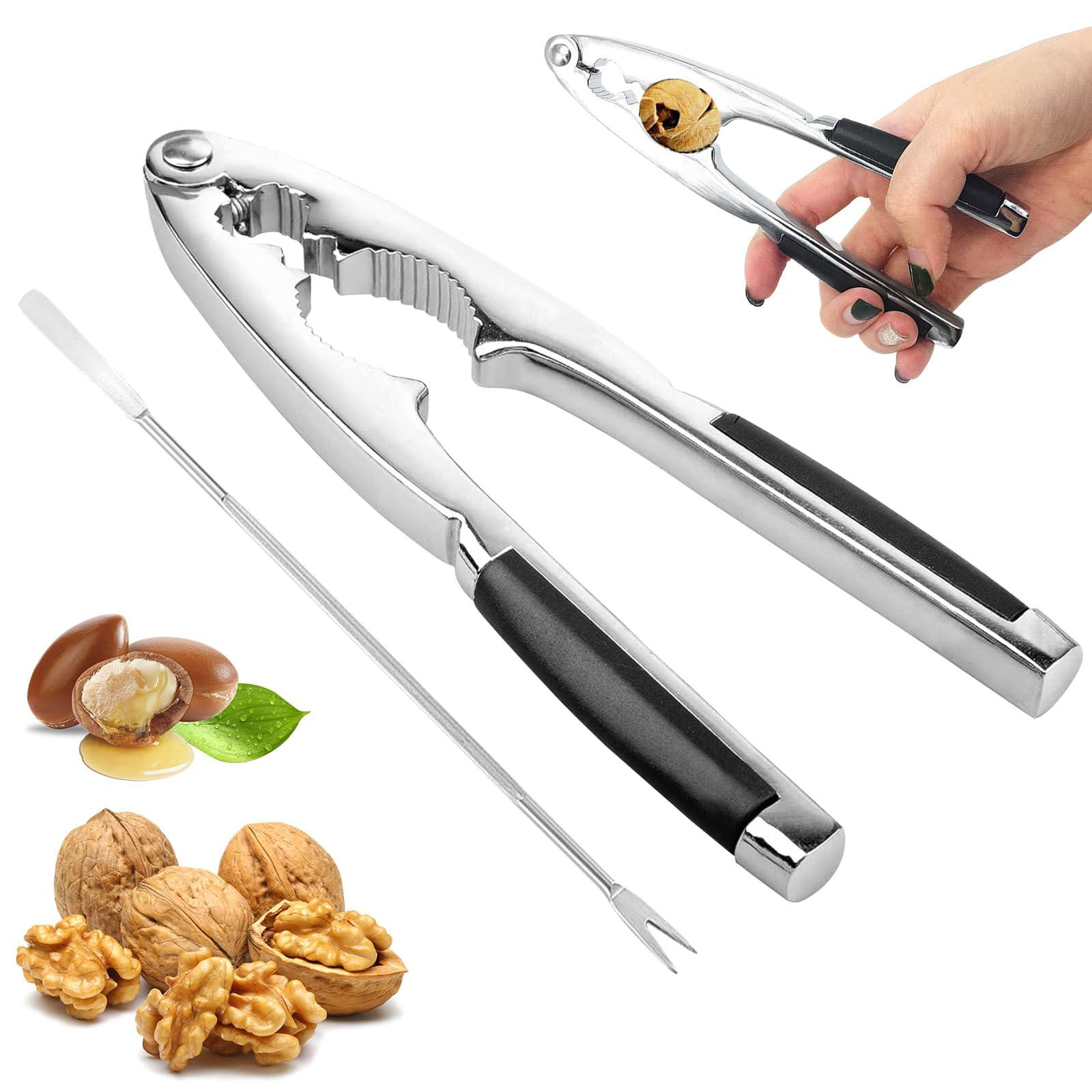 Dripio Notenbreker van zinklegering met antisliphandvat, 2-delig, 17 cm