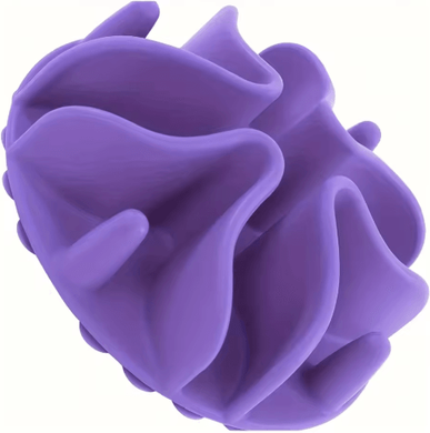 Inspire Picks Soft Silicone Slow Feeder Puzzle Bowl Insert Healthy Digestion & Interactive Feeding For Dogs purple l