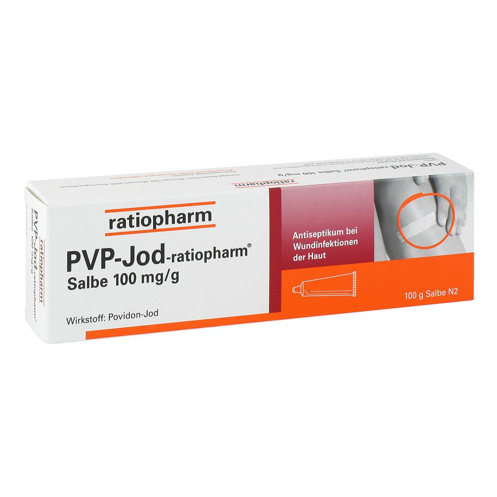 ratiopharm GmbH Pvp Jod ratiopharm Salbe 07260431