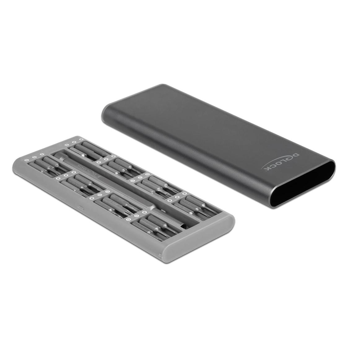 Delock Werkzeugset Präzisions Schraubendreher 49-teilig (Tri-Wing) (64126)