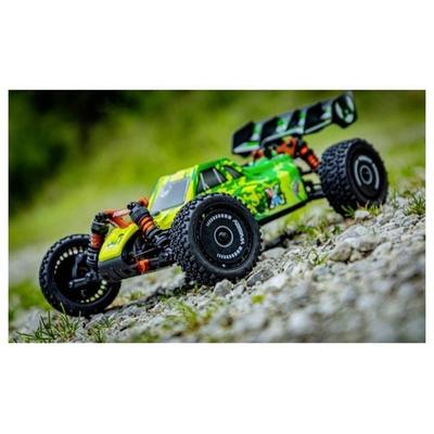 Absima 1:12 EP Buggy 'Neon Furry' 4WD BL RTR Green Brushless 1:12 RC Modellauto Elektro Buggy Allradantrieb (4WD) RtR 2,4GHz Inkl
