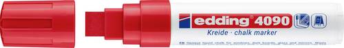 Edding 4090 4-4090002 Kreidemarker Rot 4 mm, 15 mm
