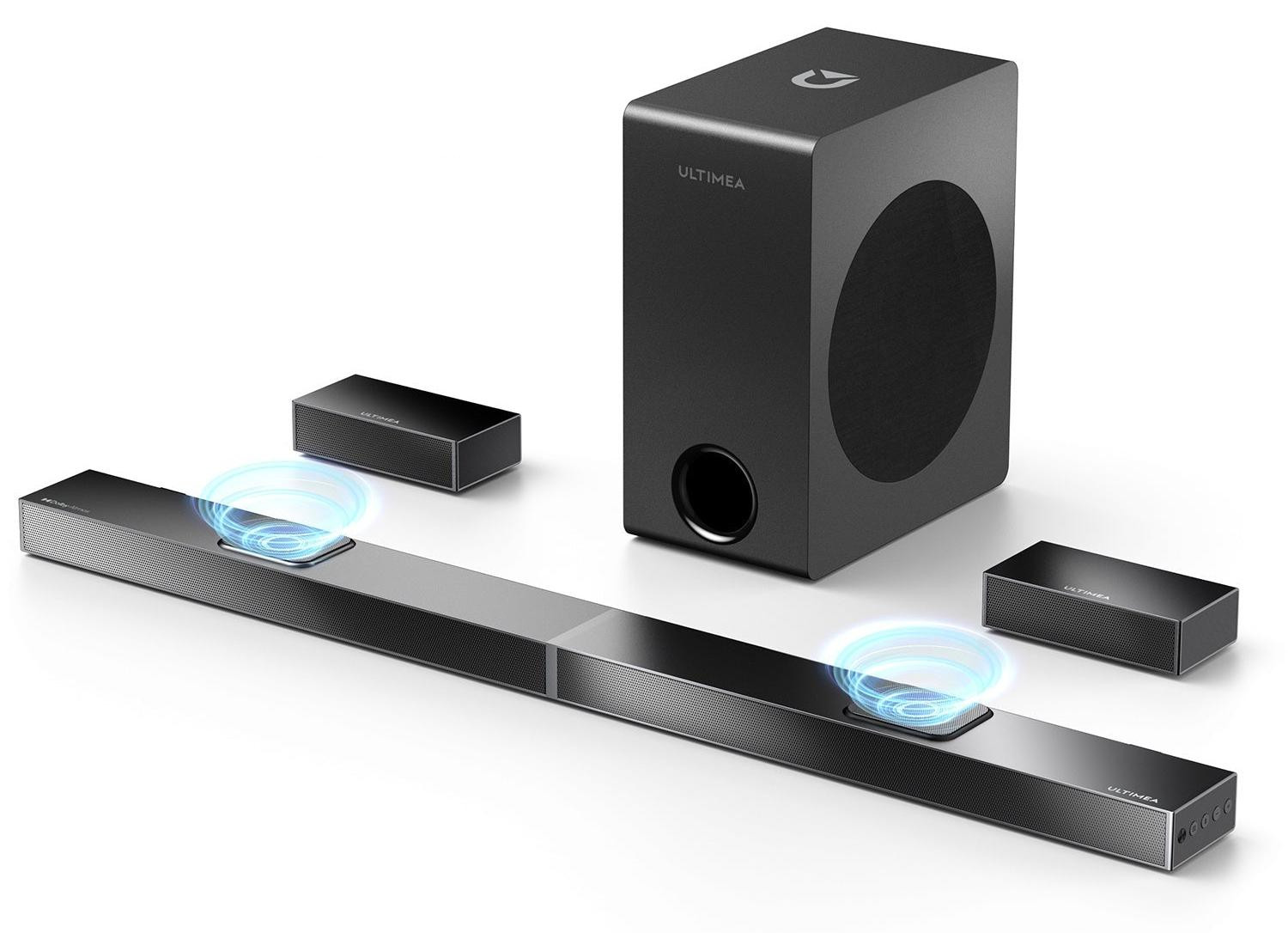 Selius Soundbar Cinema Geluidssysteem met Draadloze Bluetooth Surround Sound