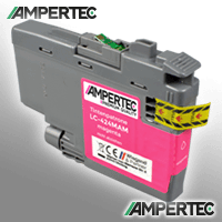 Ampertec Tinte kompatibel mit Brother LC-424M magenta