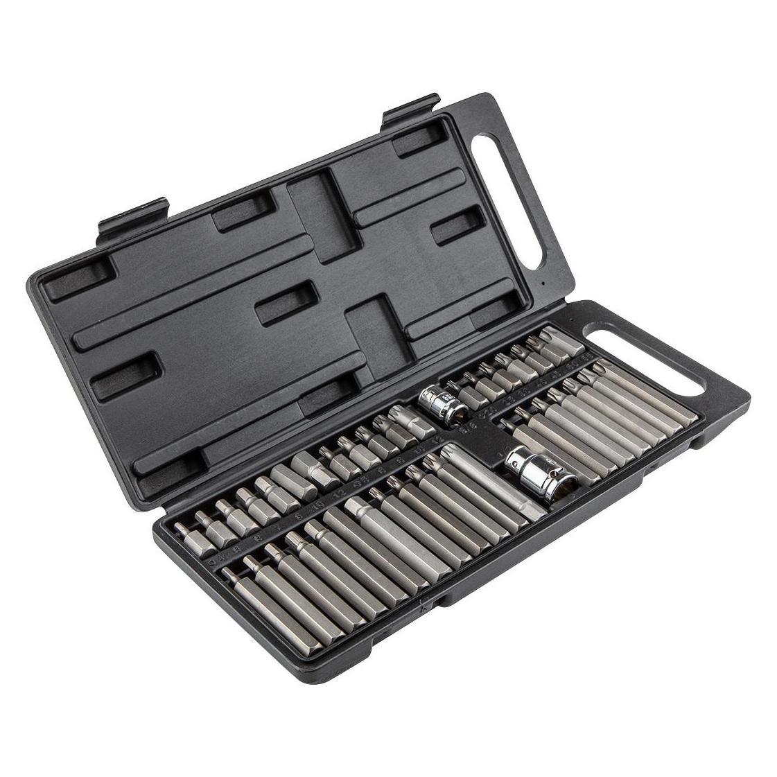 TOP Spline, Torx, hex screwdriver bits, set of 40 pcs (TOP-39D377)