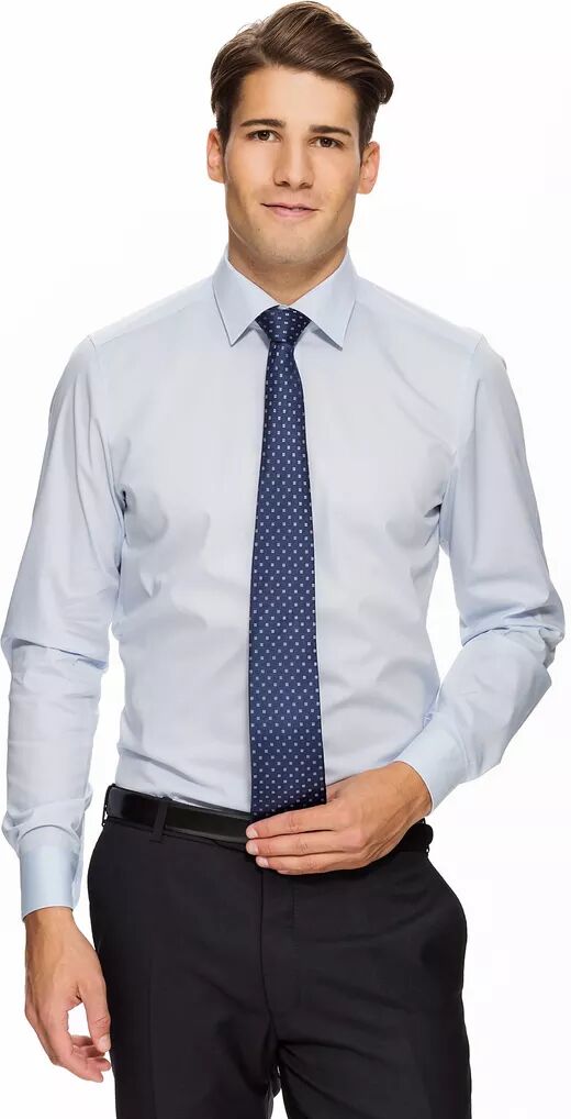 OLYMP - Hemd, Body Fit, langarm, für Herren, Himmelblau, Größe 44