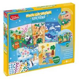 Maped Kreative geometrische Maxi-Tieraufkleber (69976142)