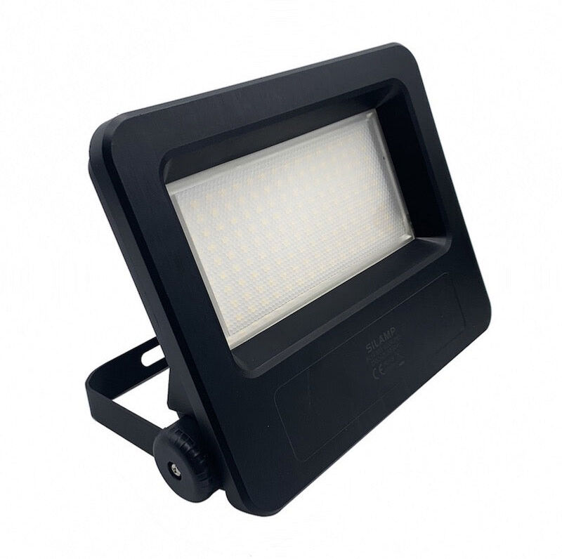 Silamp Projecteur LED Extérieur 50W IP65 Noir - Blanc Neutre 4000K - 5500K