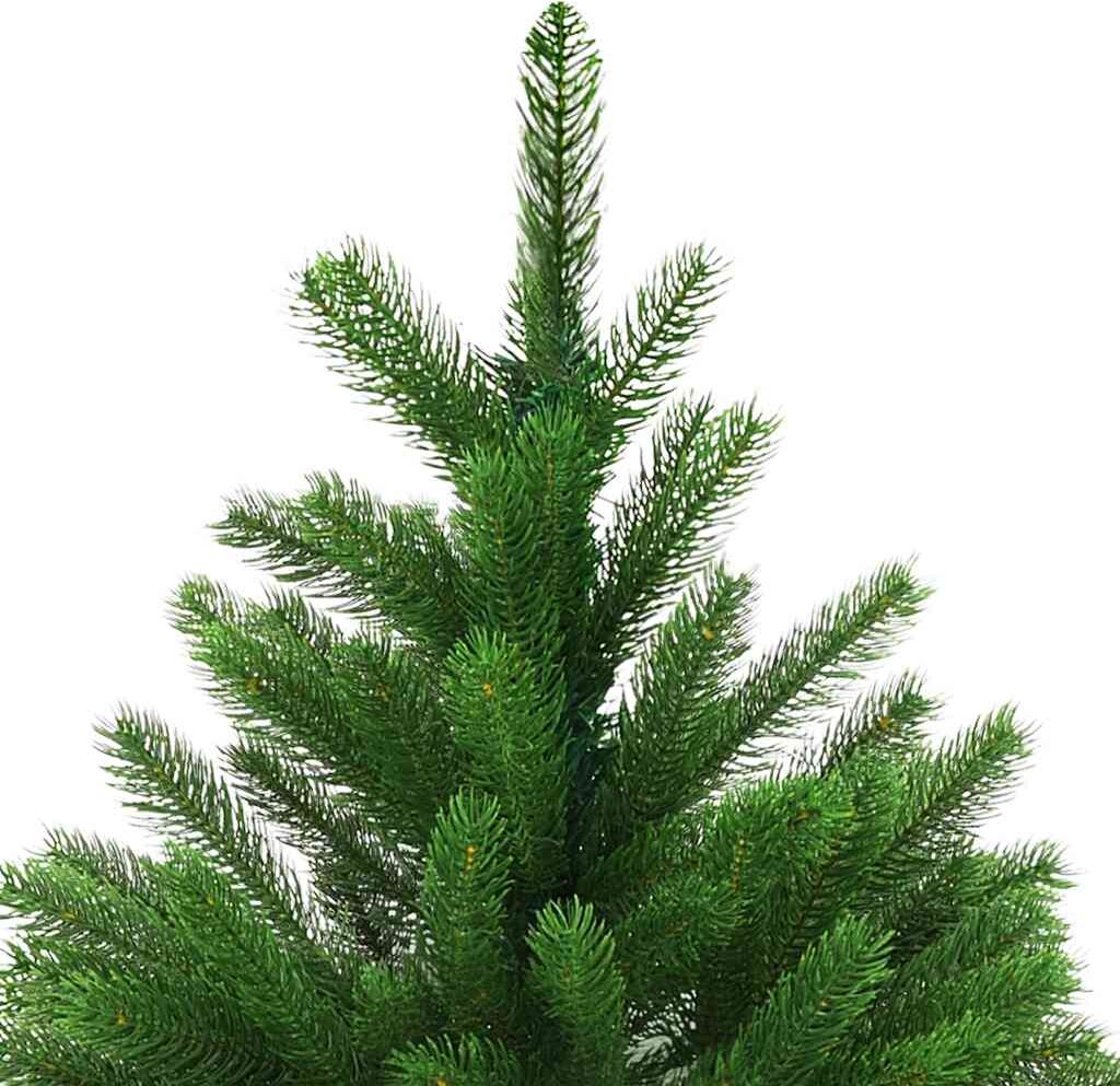 vidaXL Arbre de Noël artificiel aiguilles réalistes 120 cm vert