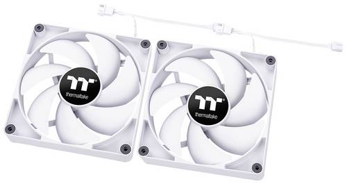 Thermaltake CT120 PC Cooling Fan White 2 Pack