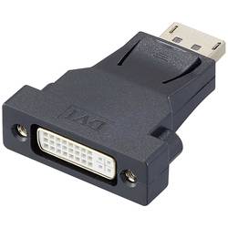 Renkforce RF-4212237 DisplayPort / DVI Adapter [1x DisplayPort Stecker - 1x DVI-Buchse 24+5pol.] Schwarz