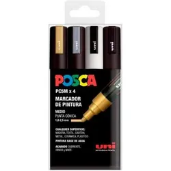 Posca, Marker, Marker-Set PC-5M GSWB 4 Stücke (4x)