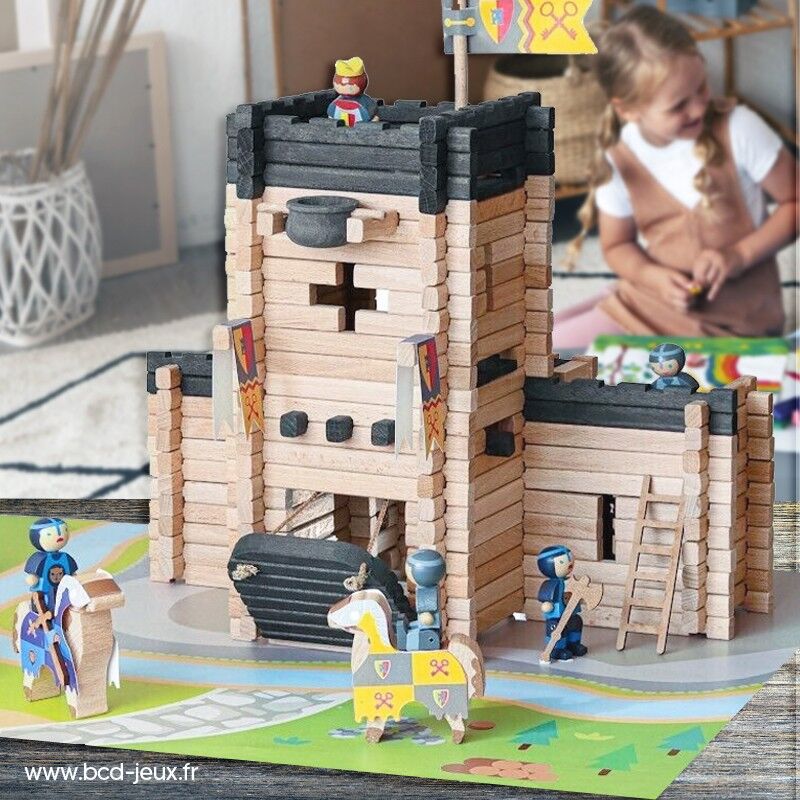 Château Fort et Catapulte 270 pcs - Jeujura