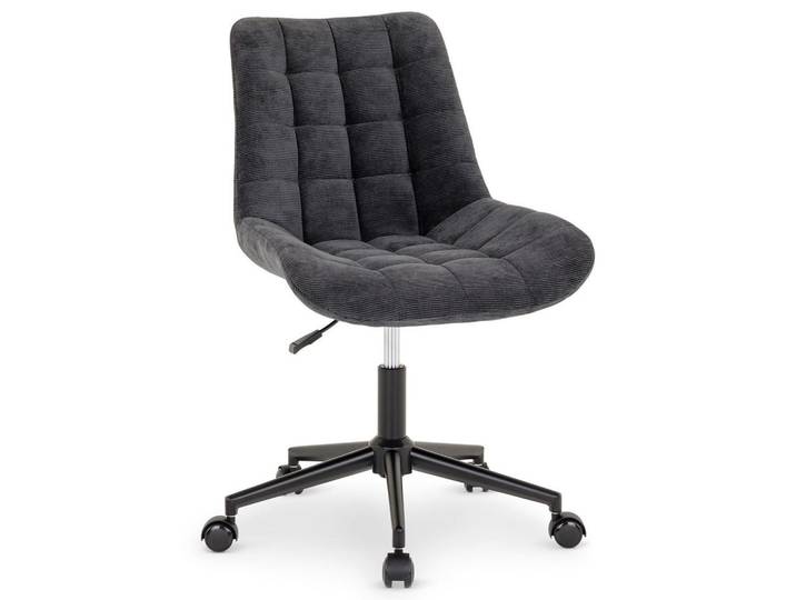 Idimex Drehstuhl Vasilo schwarz, Schwarz, Mode, 54x80x61 cm, Büromöbel, Bürostühle, Drehstühle