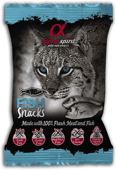 Alpha Snack De Peixe Para Gatos 24 uds x 50g