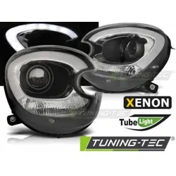 Xenon Scheinwerfer LED Tagfahrlicht Optik passend für Mini R60 R61 10-14 Schwarz LTI