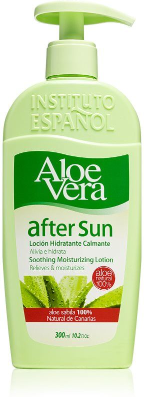 Instituto Español Aloe Vera lait corporel après-soleil 300 ml