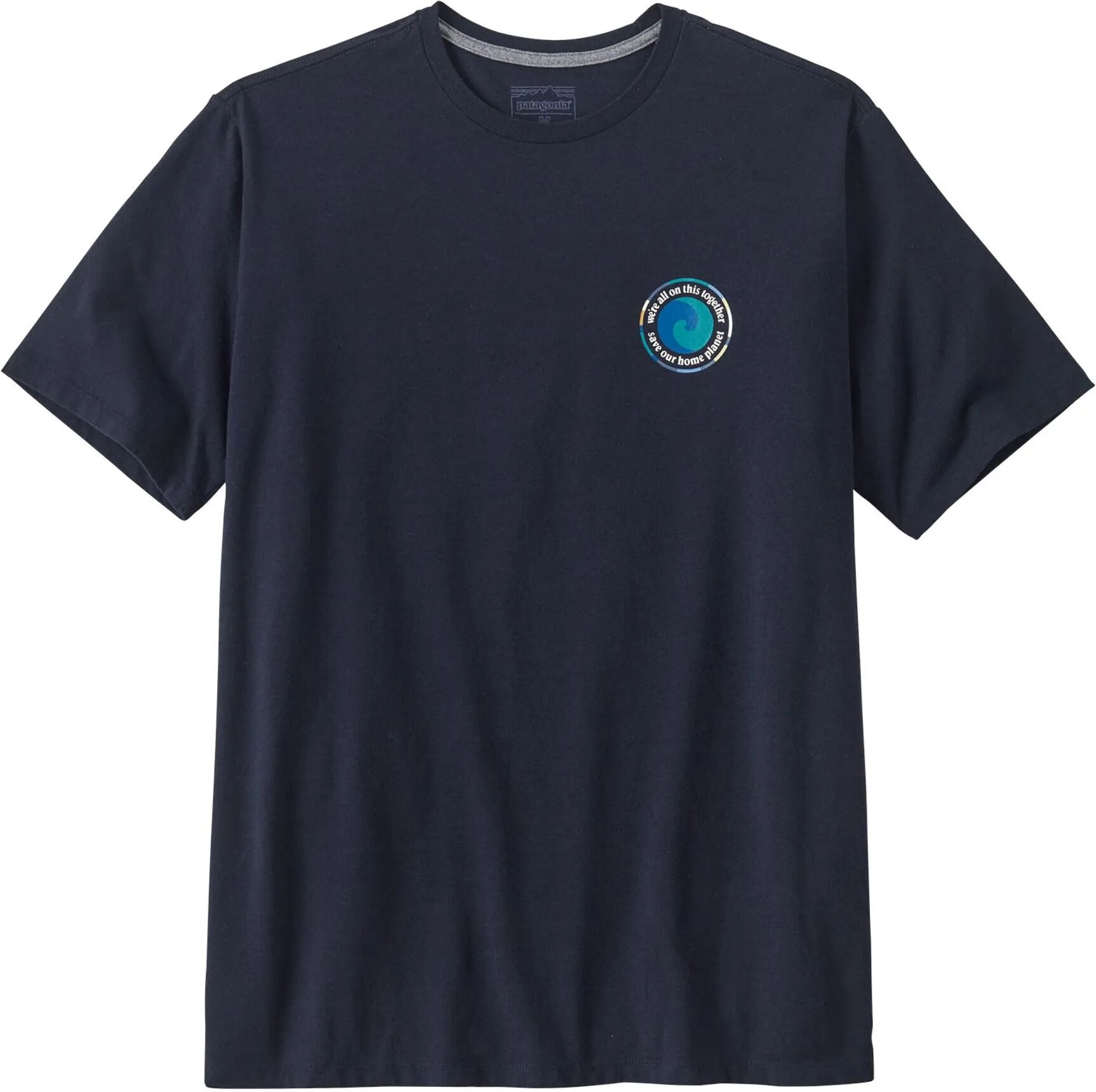 Patagonia T-shirt Unity Fitz Responsibili Coton Bio Bleu marine L